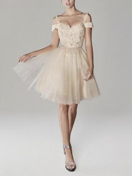 Short A line Cocktail Dress various colors available